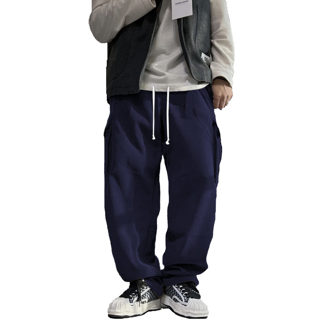 Herren Cargohose mit lockerer Passform und vielseitigen Seitentaschen Drune