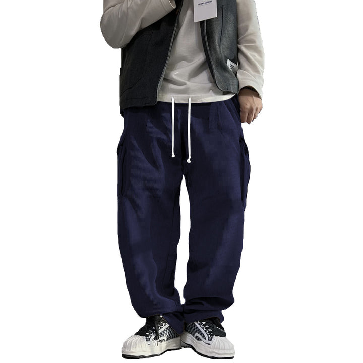 Herren Cargohose mit lockerer Passform und vielseitigen Seitentaschen Drune