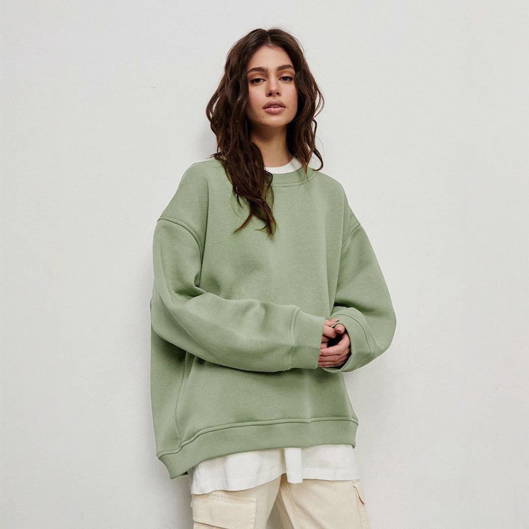 Damen oversized Sweatshirt mit lässigem Schnitt Drune