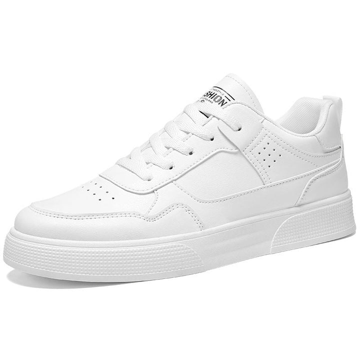 Damen Hochwertige Leder Sneakers Drune