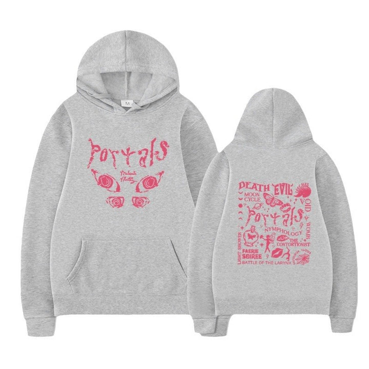 Damen Kapuzenpullover mit kreativem Motiv und bequemer Passform Drune