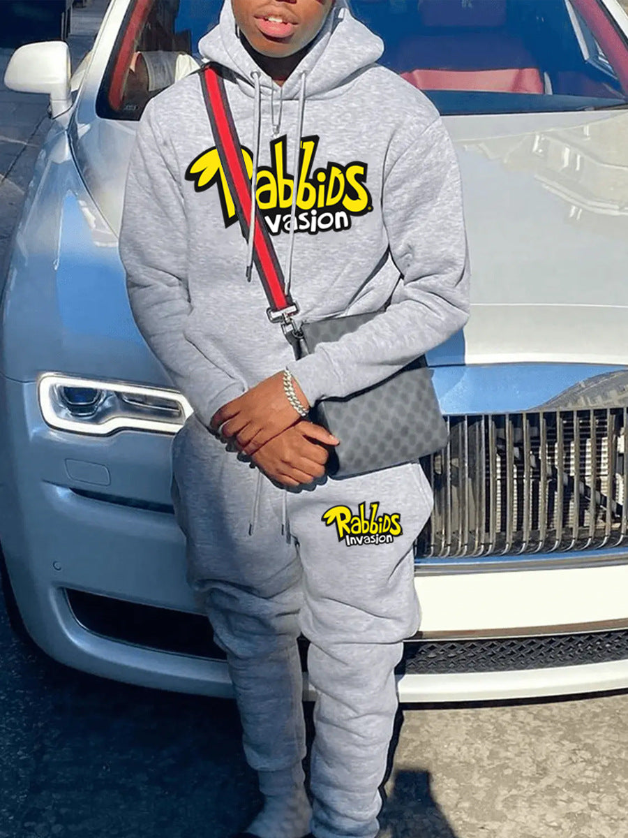 Damen Sweatshirt und Jogginghose Set mit Rabbids Invasion Design Drune