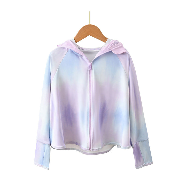 Damen Leichte UV-Schutzjacke mit Kapuze Drune