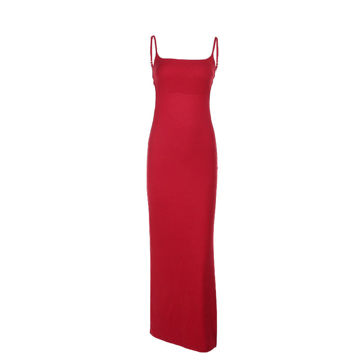 Damen Langarm Maxikleid mit elegantem und figurbetontem Design Drune