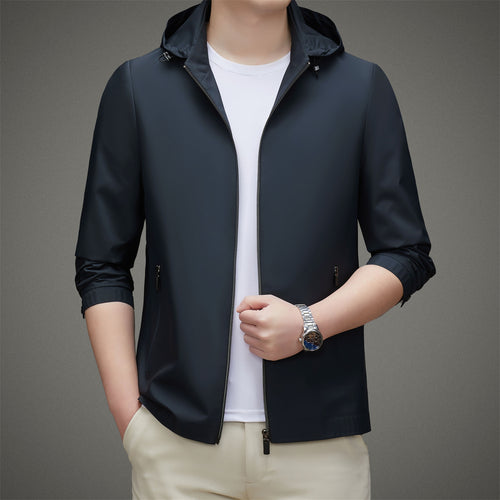 Herren leichte Sportjacke mit modernem Schnitt und praktischen Taschen Drune