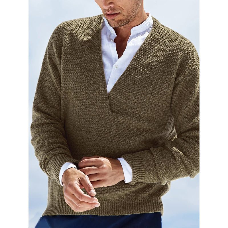 Herren lässiger Pullover Drune