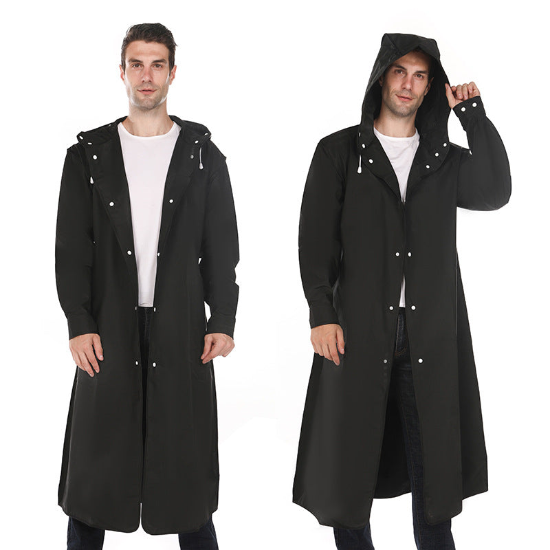 Drune | Unisex Lang Regenmantel
