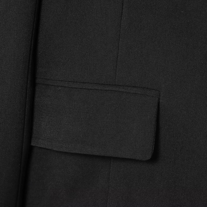 Damen elegante Wickeljacke mit dekorativem Satin-Bindeband Drune