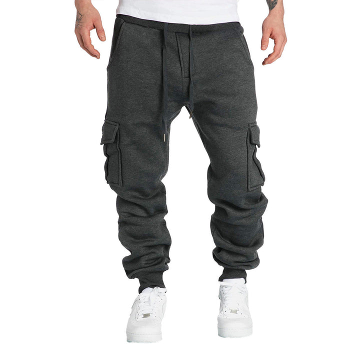Herren Cargo-Jogginghose mit elastischem Bund und praktischen Seitentaschen Drune