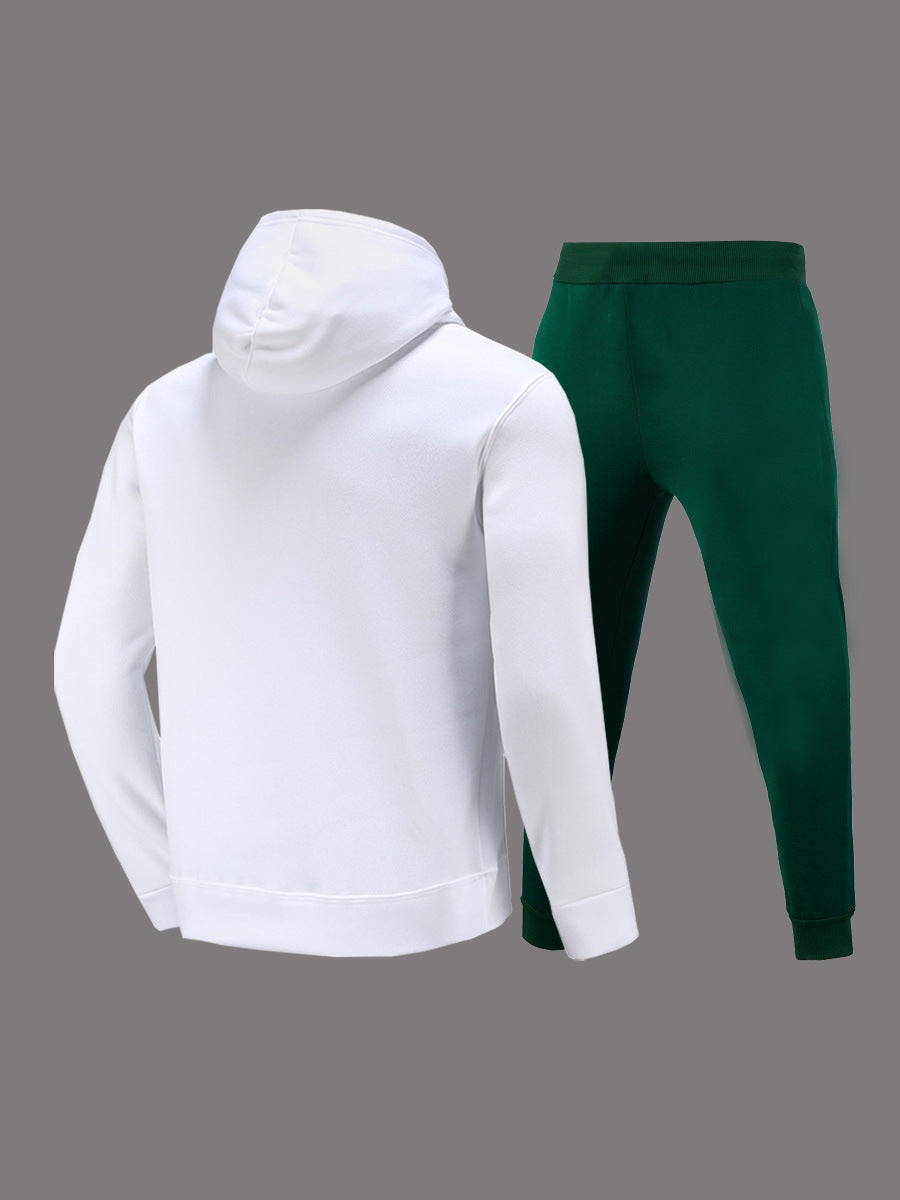 Damen Kapuzenpullover und Jogginghose Set mit trendigem Druckdesign Drune