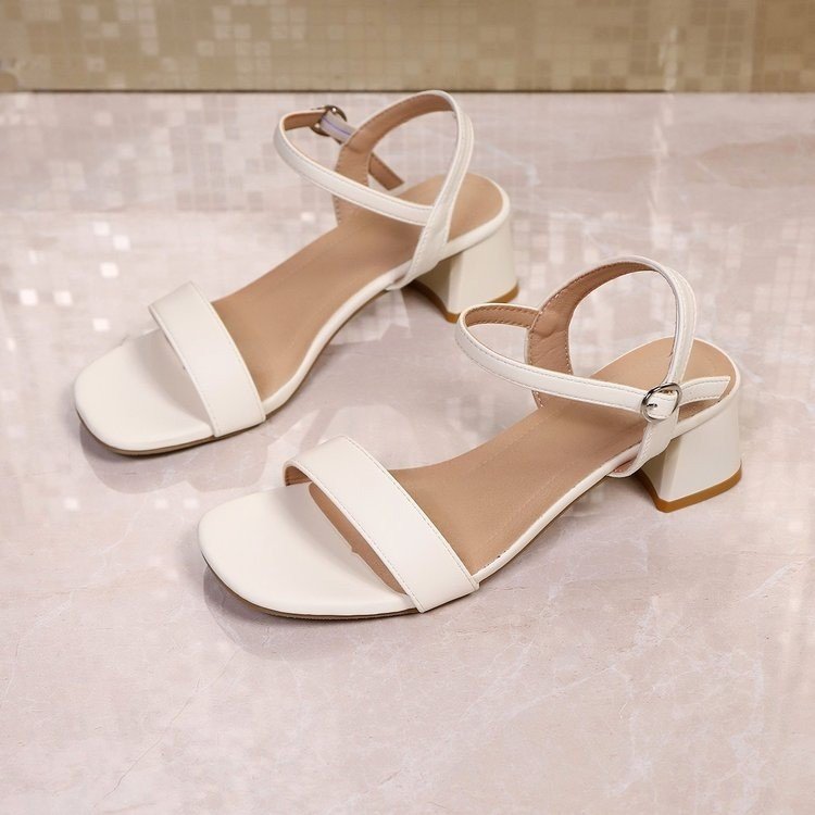 Damen elegante Slingbacks mit modischem Blockabsatz Drune