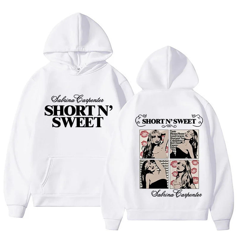 Damen Kapuzenpullover mit kreativem Comic-Design und lässigem Schnitt Drune