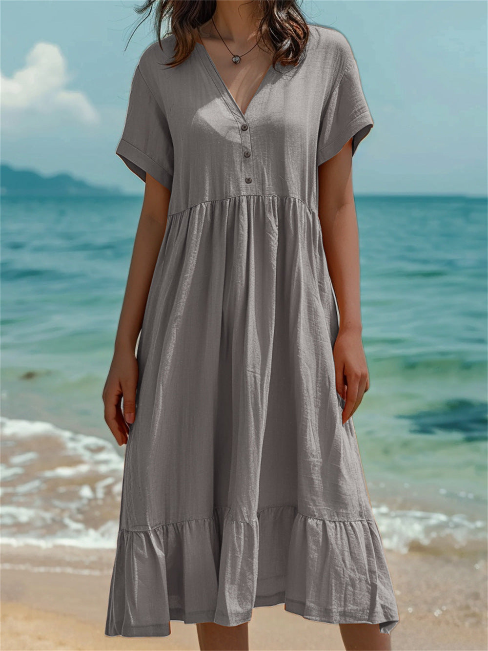 Damen Sommerkleid Drune