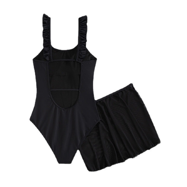 Damen Strandkleid mit verspieltem Rüschendetail Drune