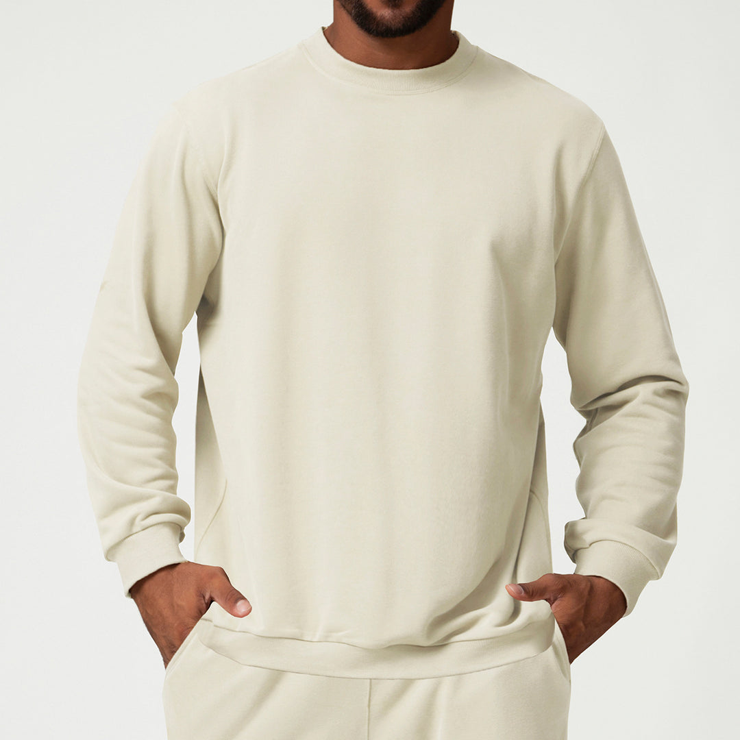 Herren Bequemer Sweatshirt mit Seitentaschen Drune