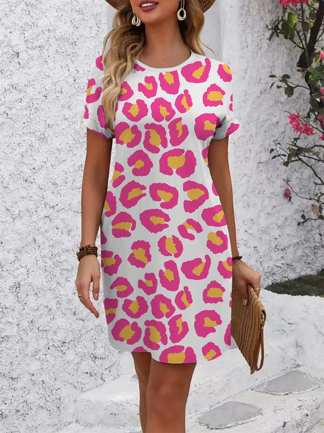 Damen Blümchenkleid Drune