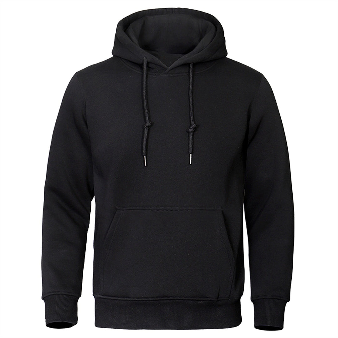Unisex Premium-Kapuzenpullover mit extra hohem Kragen, Kängurutasche und gebürstetem Innenfutter Drune