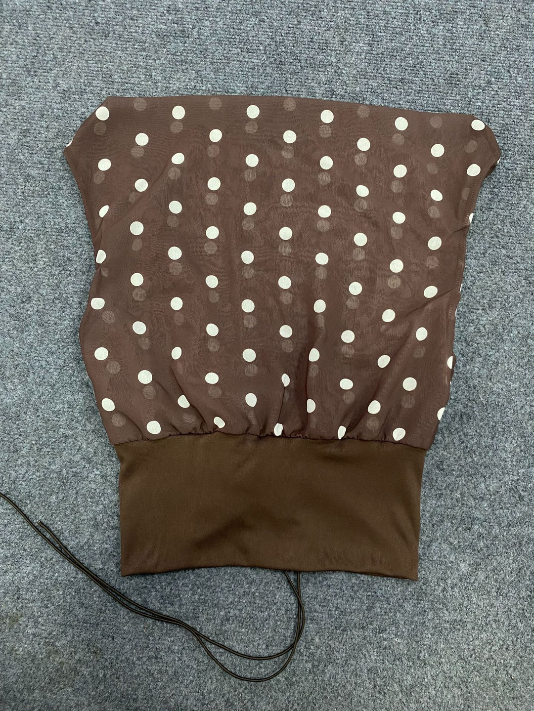 Damen asymmetrisches Top mit Rüschendesign Drune
