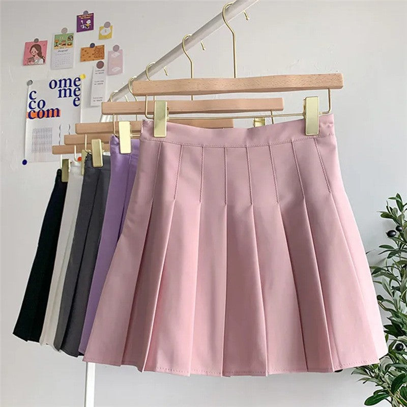 Damen Faltrock mit eleganten Plissee-Details Drune