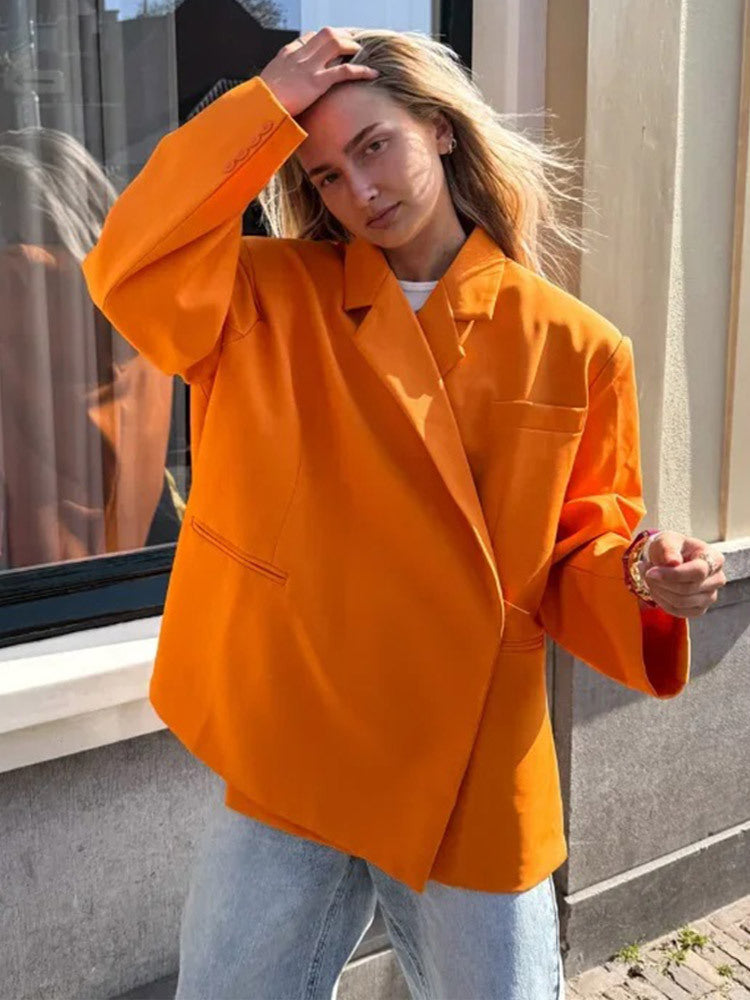 Damen Oversized Blazerjacke Drune 1759372910