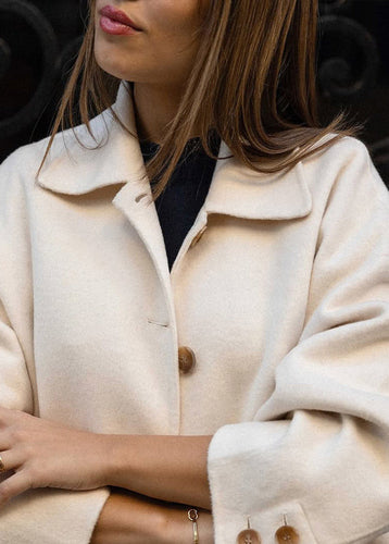 Drune | Grace - Kurz geschnittene Wollmischjacke