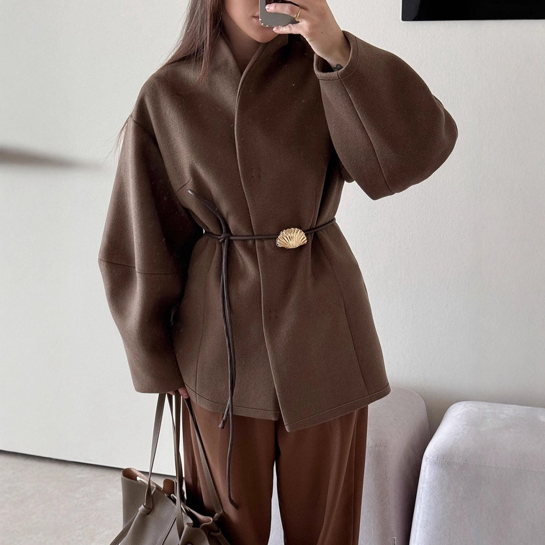 Damen elegante und bequeme Kurzjacke Drune