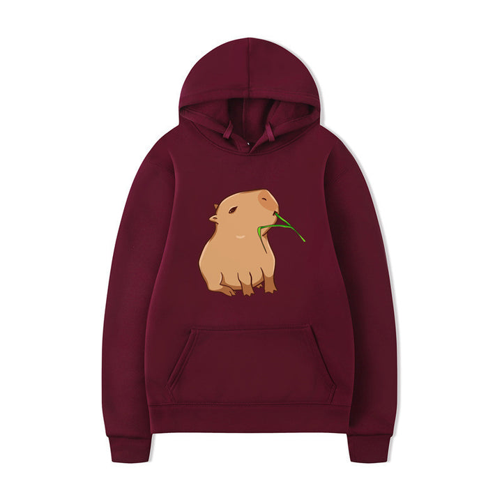 Damen Kapuzensweater mit witzigem Tierdesign und bequemer Passform Drune