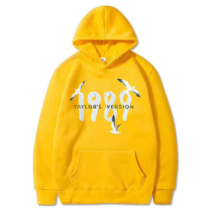 Damen Kapuzenpullover mit kreativem Vogelmotiv und hochwertiger Baumwolle Drune