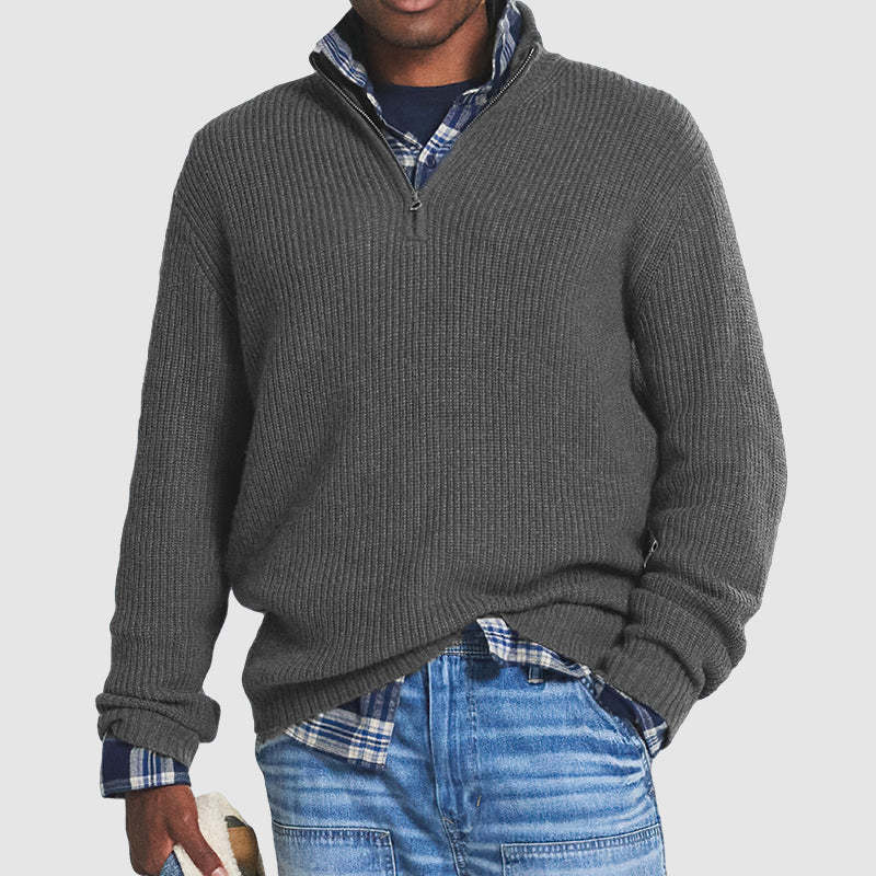 Drune | Der stilvolle Zip-Pullover für Herren