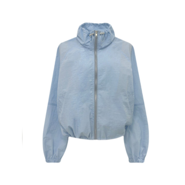 Damen leichte Windjacke mit voluminösen Ärmeln Drune