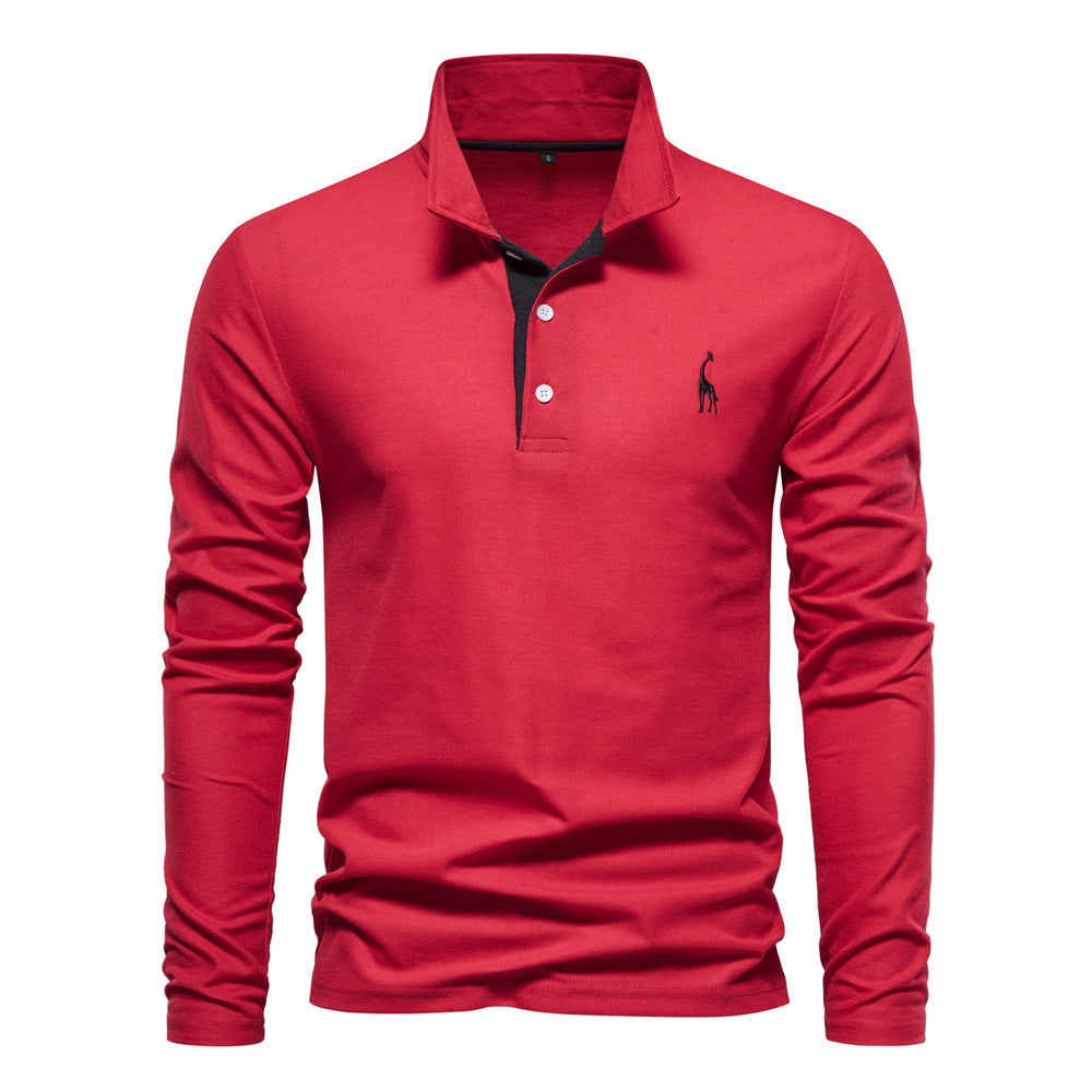 Atmungsaktives Baumwoll Poloshirt Herren | Drune
