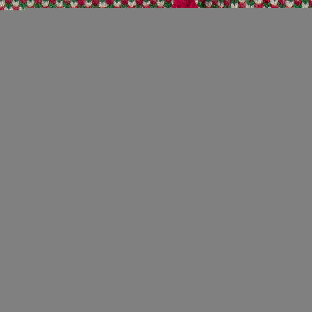 Damen Strickpullover mit fruchtigem Muster Drune