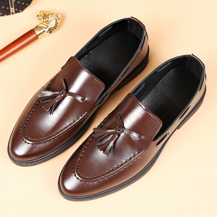 Herren Stylische Quasten Slipper Drune