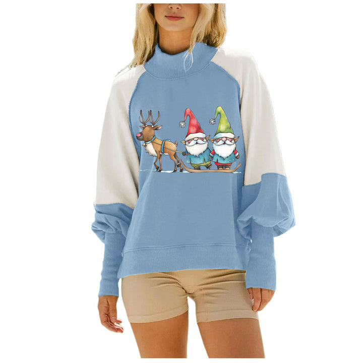 Damen Sweatshirt mit festlichem Motiv Drune