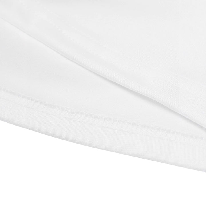 Damen Crop-T-Shirt mit kreativem Schriftzug und Schleifendetail Drune