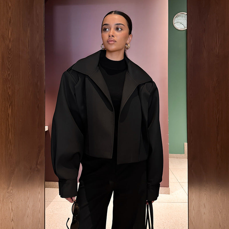 Damen modischer Oversize-Blazer Drune