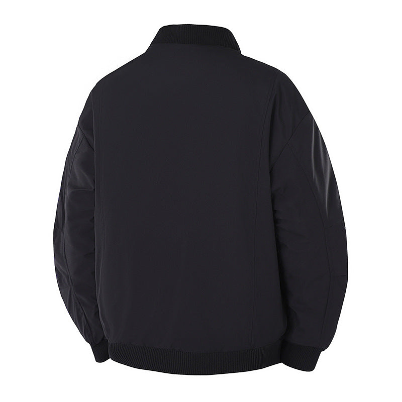 Herren modische Steppjacke mit hohem Kragen Drune