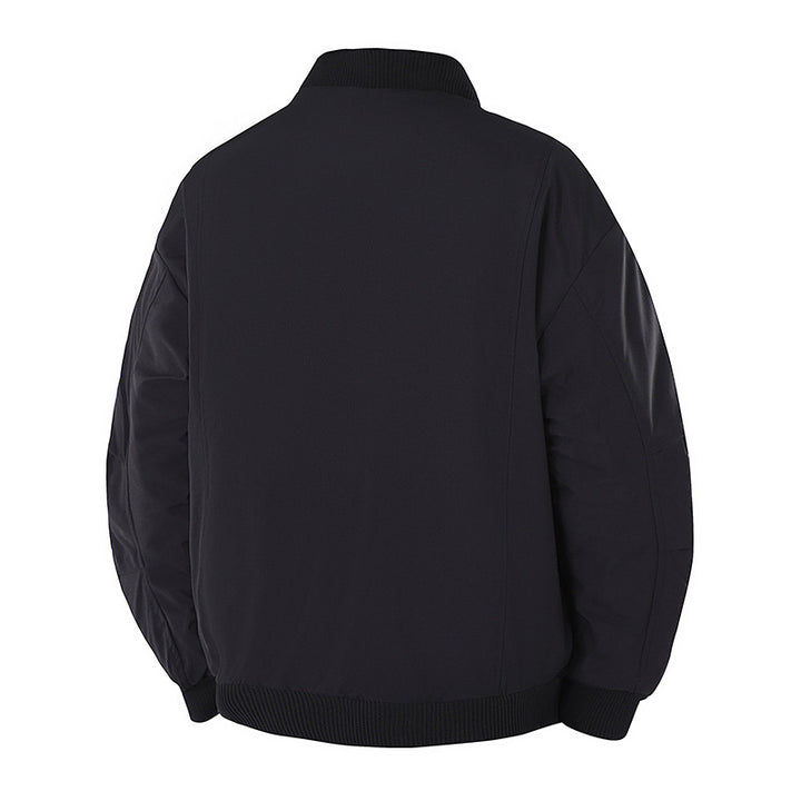 Herren modische Steppjacke mit hohem Kragen Drune