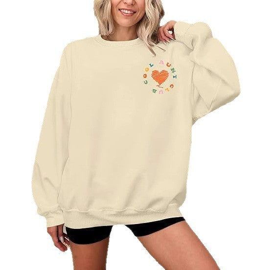 Damen lässiger Sweatshirt Drune