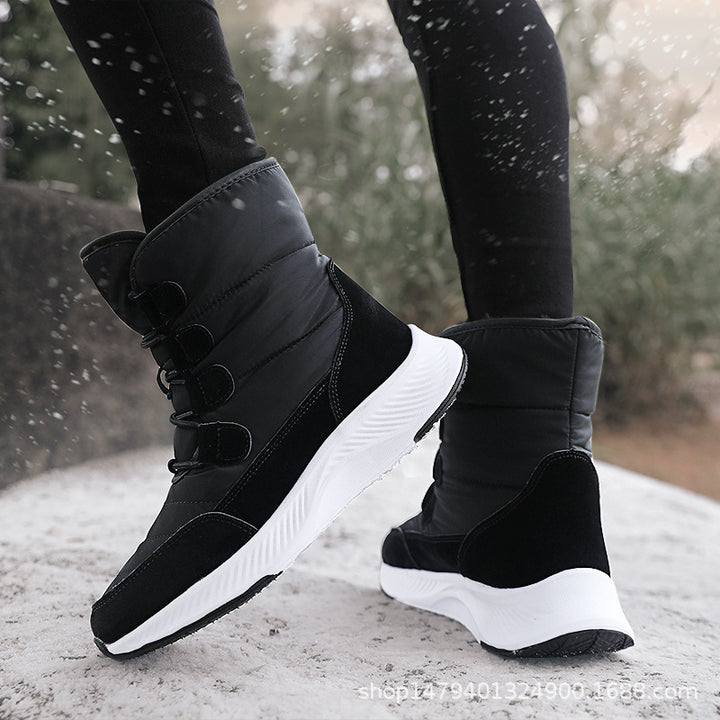 Damen Thermo-Winterstiefel mit rutschfestem Profil und isolierendem Futter Drune
