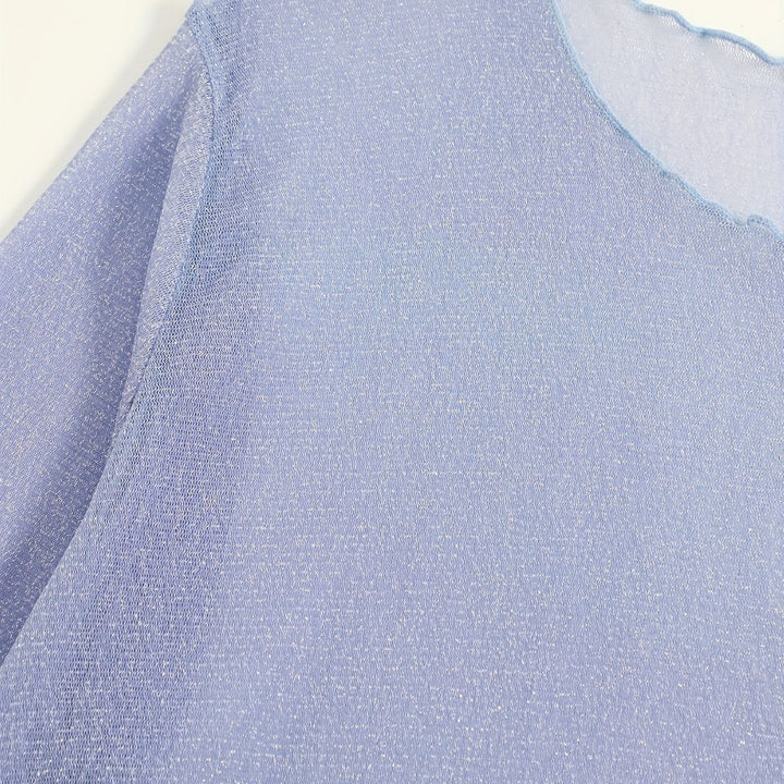 Damen Strandoberteil mit glitzerndem Material Drune