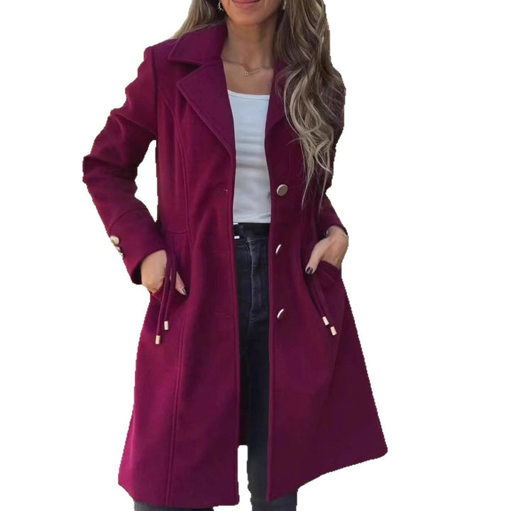 Damen modische Übergangsjacke mit italienischem Schnitt und eleganten Details Drune