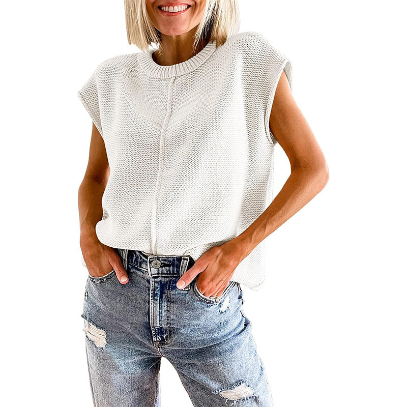 Damen Stricktop Drune