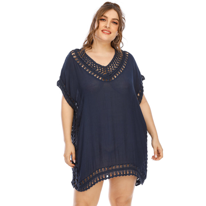 Damen eleganter häkeln Strandüberwurf Drune