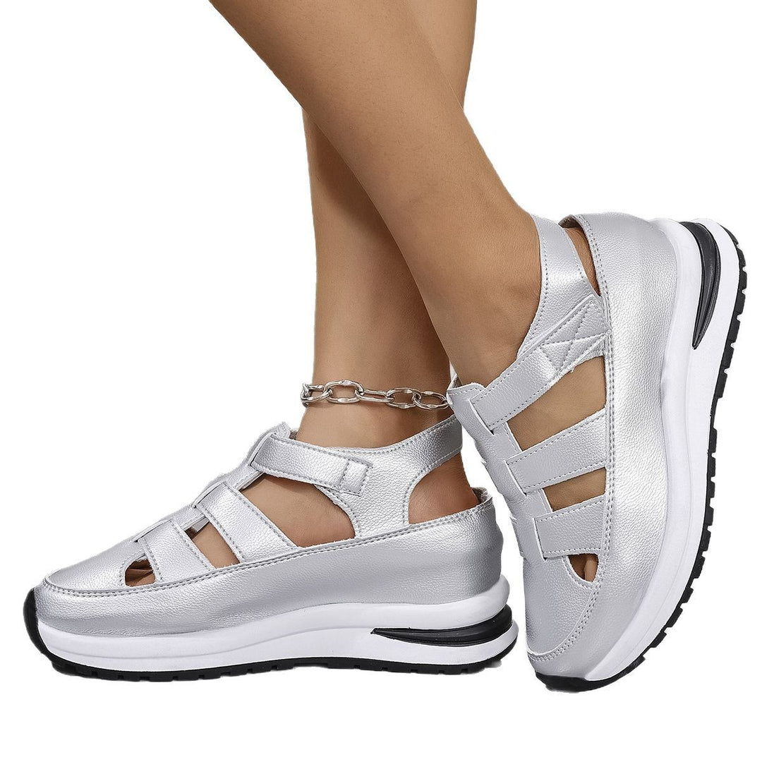 Damen Freizeitsandalen mit atmungsaktivem Obermaterial und rutschfester Sohle Drune