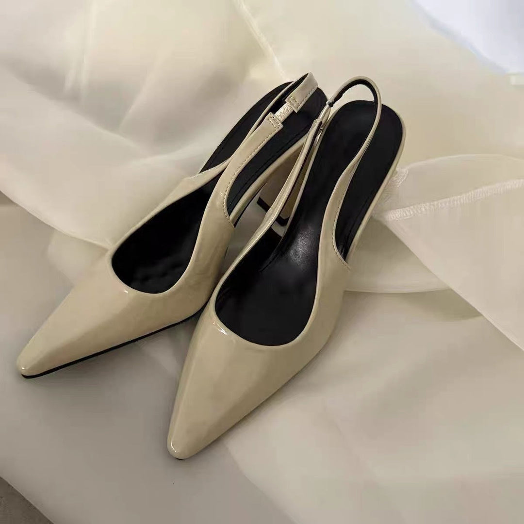 Damen Slingpumps mit Blockabsatz Drune