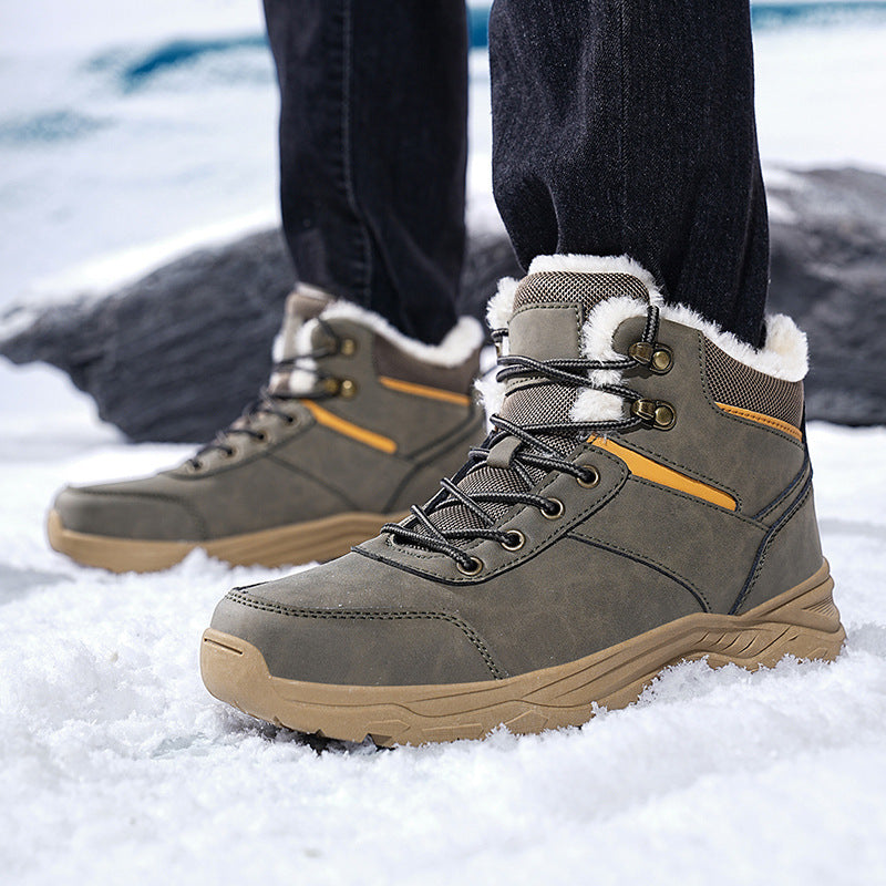 Damen Hochwertige Winterboots mit isolierter Innensohle und rutschfester Sohle Drune