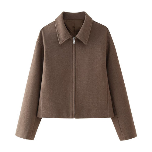 Damen modische Übergangsjacke aus hochwertigem Material mit elegantem Schnitt Drune