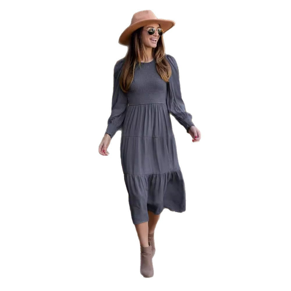 Damen Maxikleid im Boho-Stil Drune