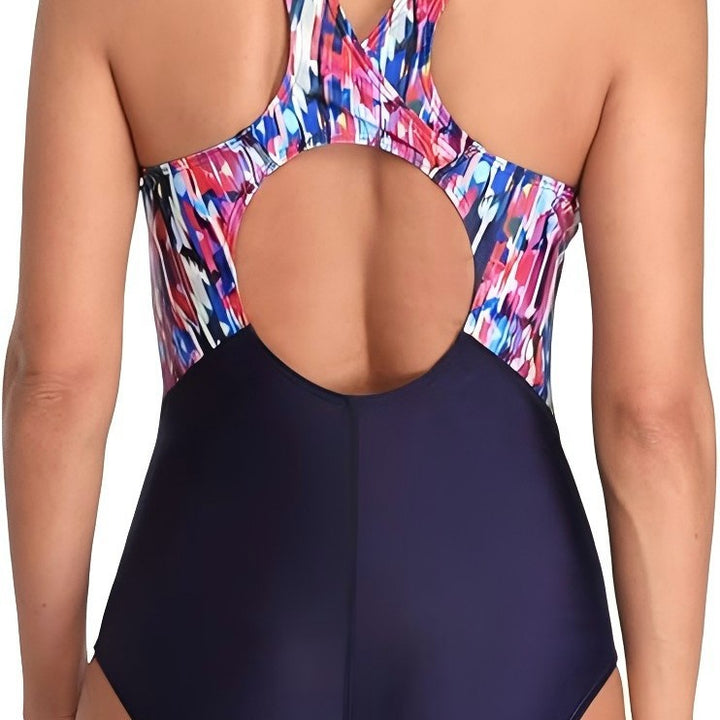 Damen Sportlicher Badeanzug mit innovativem Design Drune